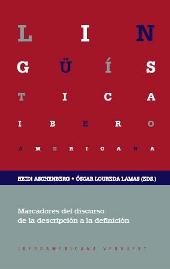 E-book, Marcadores del discurso : de la descripción a la definición, Iberoamericana Vervuert