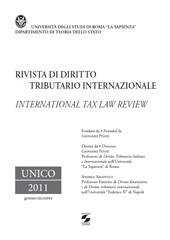 Article, The Ability to Pay in the International and Comparative Perspective : from the Measure of Property Rights to the Social Evaluation of an Individual (Abstract), CSA - Casa Editrice Università La Sapienza