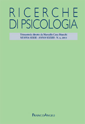 Artículo, Paure verso la scuola, coping e relazione di aiuto nei bambini italiani : una ricerca proiettiva, Franco Angeli