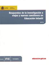 E-book, Respuestas de la investigación a viejas y nuevas cuestiones en educación infantil, Ministerio de Educación, Cultura y Deporte