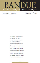 Issue, Bandue : revista de la Sociedad Española de Ciencias de las Religiones : V, 2011, Trotta