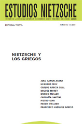 Article, La reflexión sobre las religiones mistéricas en la filosofía de Nietzsche, Trotta