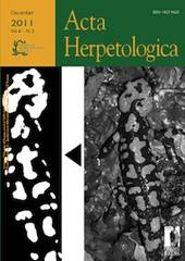 Fascicolo, Acta herpetologica : 6, 2, 2011, Firenze University Press
