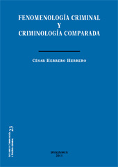 E-book, Fenomenología criminal y criminología comparada, Herrero Herrero, César, Dykinson