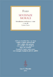 eBook, Sentenze morali, L.S. Olschki
