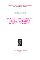 E-book, Forme, temi e motivi della narrativa di Ippolito Nievo, L.S. Olschki