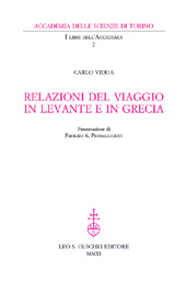 E-book, Relazioni del viaggio in Levante e in Grecia, Vìdua, Carlo, 1785-1830, L.S. Olschki