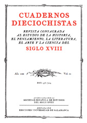 Fascicule, Cuadernos dieciochistas : 12, 2011, Ediciones Universidad de Salamanca