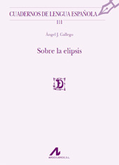 E-book, Sobre la elipsis, Gallego, Ángel J., Arco/Libros