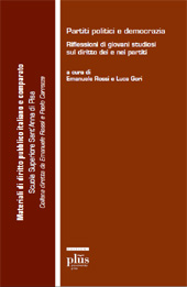 E-book, Partiti politici e democrazia : riflessioni di giovani studiosi sul diritto dei e nei partiti, Pisa University Press