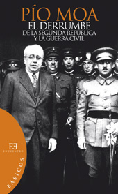 E-book, El derrumbe de la Segunda República y la Guerra Civil, Moa, Pío., Encuentro