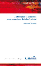 E-book, La administración electrónica como herramienta de inclusión digital, Prensas de la Universidad de Zaragoza