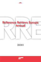 Fascículo, Reference reviews Europe annual, [RRE] : 17, 2011 : based on reviews published in Informationsmittel IFB with original reviews, Casalini libri
