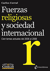 eBook, Fuerzas religiosas y sociedad internacional, Universidad Pontificia Comillas