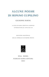 E-book, Alcune poesie di Ripano Eupilino, Parini, Giuseppe, 1729-1799, Fabrizio Serra