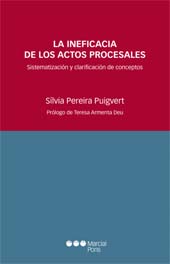 E-book, La ineficacia de los actos procesales : sistematización y clarificación de conceptos, Marcial Pons Ediciones Jurídicas y Sociales