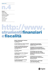 Fascicule, Strumenti finanziari e fiscalità : 4, 3, 2011, Egea
