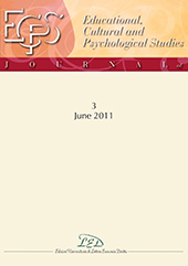 Issue, ECPS : journal of educational, cultural and psychological studies : 3, 1, 2011, LED