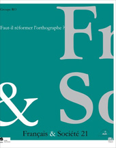 E-book, Faut-il réformer l'orthographe?, Groupe RO., EME Editions
