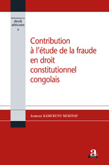 eBook, Contribution à l'étude de la fraude en droit constitutionnel congolais, Academia