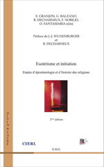 E-book, Ésotérisme et initiation (2e édition) : Etudes d'épistémologie et d'histoire des religions, Decharneux, Baudouin, EME éditions