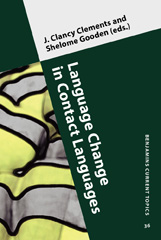 E-book, Language Change in Contact Languages, John Benjamins Publishing Company