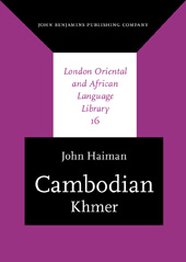 E-book, Cambodian, John Benjamins Publishing Company