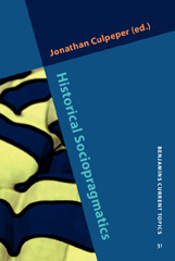 E-book, Historical Sociopragmatics, John Benjamins Publishing Company
