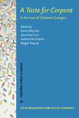 E-book, A Taste for Corpora, John Benjamins Publishing Company