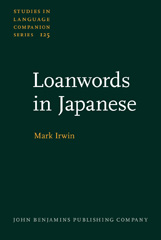 E-book, Loanwords in Japanese, John Benjamins Publishing Company
