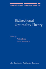 E-book, Bidirectional Optimality Theory, John Benjamins Publishing Company