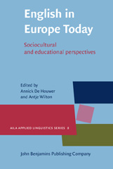 E-book, English in Europe Today, John Benjamins Publishing Company