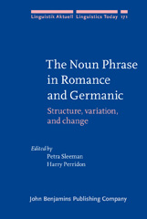 eBook, The Noun Phrase in Romance and Germanic, John Benjamins Publishing Company