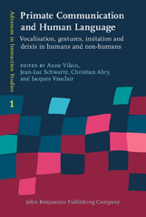 eBook, Primate Communication and Human Language, John Benjamins Publishing Company