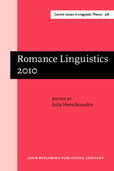 eBook, Romance Linguistics 2010, John Benjamins Publishing Company