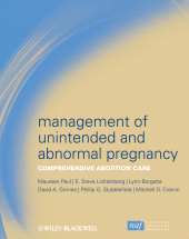 E-book, Management of Unintended and Abnormal Pregnancy : Comprehensive Abortion Care, Blackwell