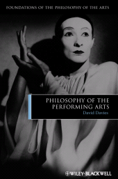 E-book, Philosophy of the Performing Arts, Blackwell