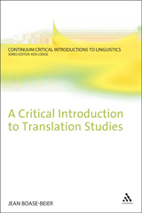 E-book, A Critical Introduction to Translation Studies, Bloomsbury Publishing