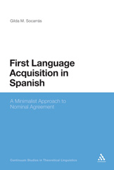 E-book, First Language Acquisition in Spanish, Socarras, Gilda, Bloomsbury Publishing