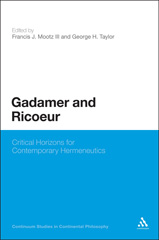 E-book, Gadamer and Ricoeur, Bloomsbury Publishing