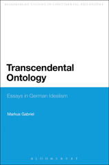 E-book, Transcendental Ontology, Bloomsbury Publishing