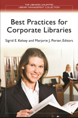 E-book, Best Practices for Corporate Libraries, Bloomsbury Publishing