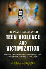 eBook, The Psychology of Teen Violence and Victimization, Bloomsbury Publishing