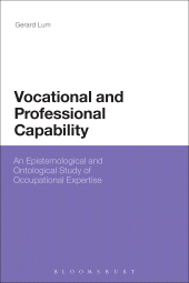 E-book, Vocational and Professional Capability : An Epistemological and Ontological Study of Occupational Expertise, Continuum