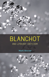 E-book, Blanchot and Literary Criticism, Continuum