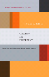 E-book, Citation and Precedent : Conjunctions and Disjunctions of German Law and Literature, Continuum