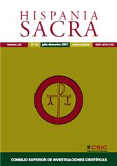 Fascicolo, Hispania Sacra : LXIX, 140, 2, 2017, Editorial CSIC