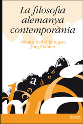 E-book, La filosofia alemanya contemporània, Rudolf Zimmer, Jörg, Documenta Universitaria