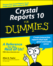 E-book, Crystal Reports 10 For Dummies, For Dummies