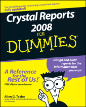 E-book, Crystal Reports 2008 For Dummies, For Dummies